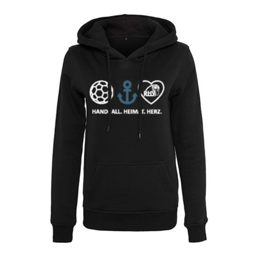 Ribnitzer HV - Hoodie Handball Heimat Herz Damen