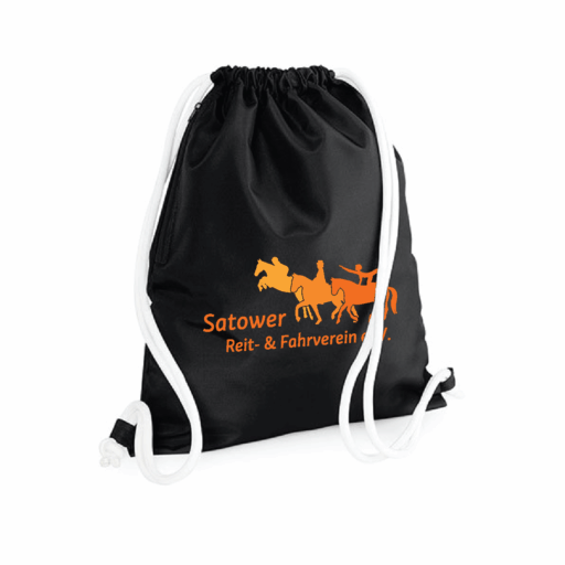 Satower Reit- und Fahrverein - Turnbeutel schwarz