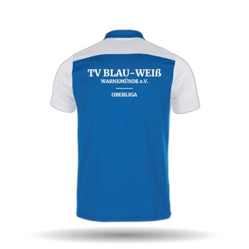 Alternative view of TV Blau-Weiß Warnemünde - Zweifarbiges Poloshirt Kinder