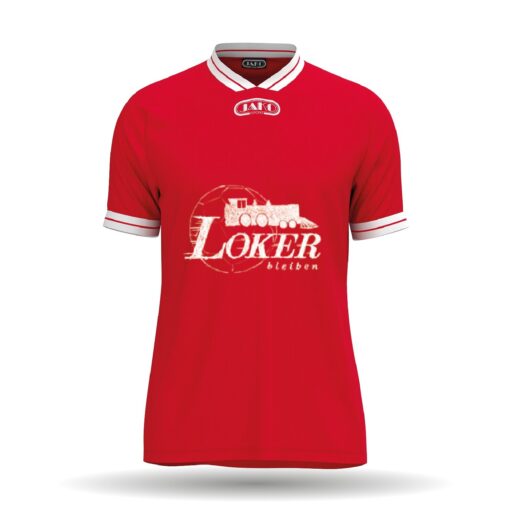 ESV Lok Rostock - Polyester Retro Trikot Erwachsene
