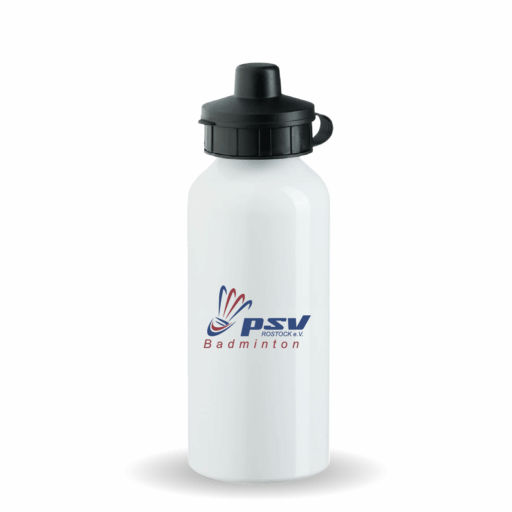 PSV Rostock - Badminton Aluminium Trinkflasche