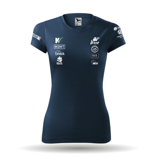 PSV Rostock - Sponsoren Polyester T-Shirt Damen