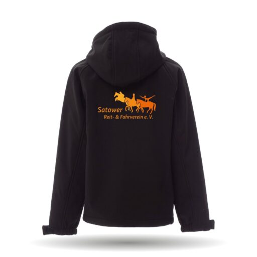 Alternative view of Satower Reit- und Fahrverein - Softshell-Jacke Herren