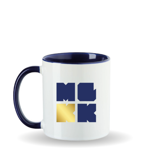 Musikgymnasium Käthe Kollwitz – zweifarbige Tasse