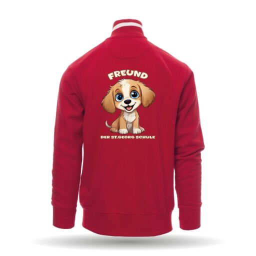 Alternative view of St. Georg Schule - Hund Sweatjacke Herren