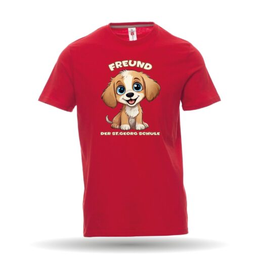 St. Georg Schule - Hund T-Shirt Herren