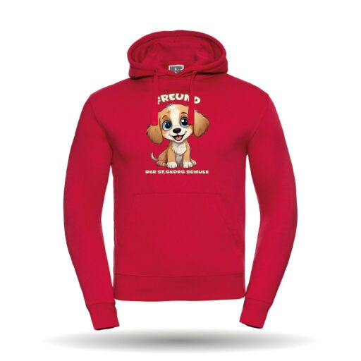St. Georg Schule - Hund Hoodie Herren