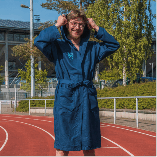 Spowi Rostock - Bademantel Herren